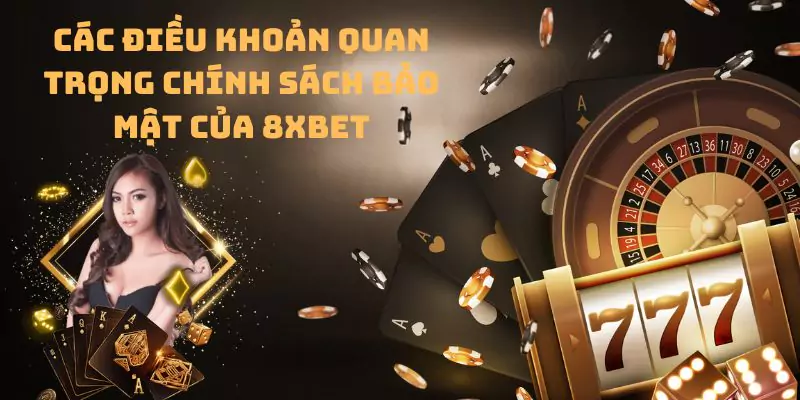 Các điều khoản quan trọng chính sách bảo mật của 8xbet